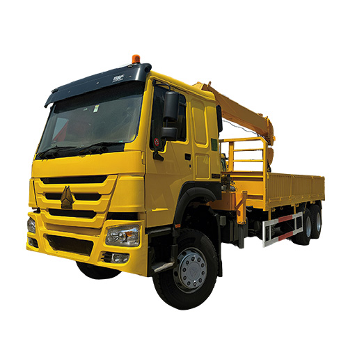 12-ton truck mounted crane for construction and utility projects